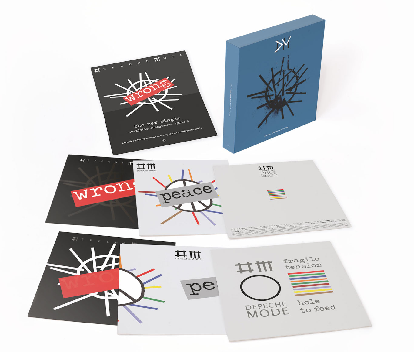 Depeche Mode announce 12" vinyl singles collector's edition box set of 'Sounds Of The Universe'